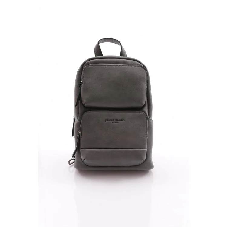PIERRE CARDIN 01PC00106-GR LAPTOP BÖLMELİ SUNİ DERİ SIRT ÇANTASI GRİ