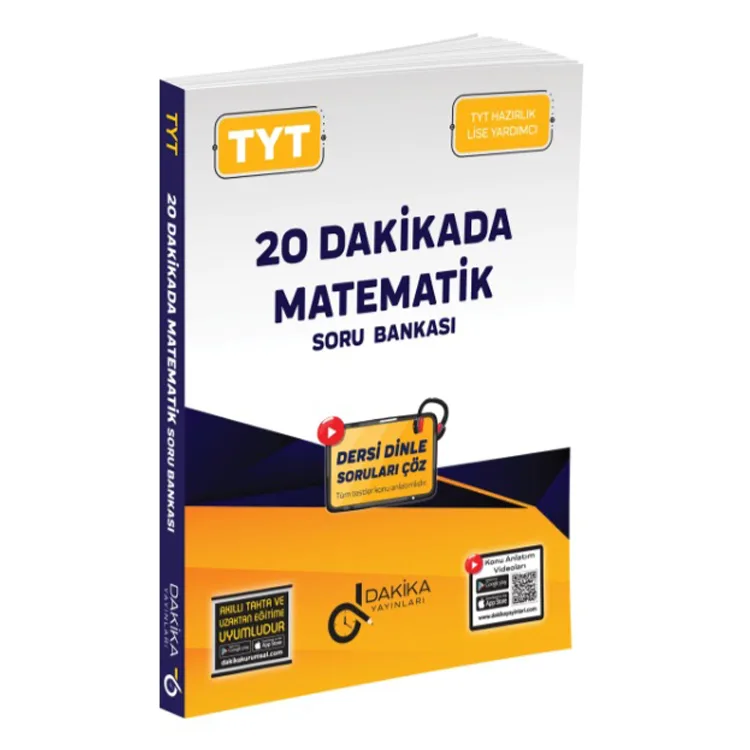 DAKİKA TYT 20 DAKİKADA MATEMATİK SORU BANKASI