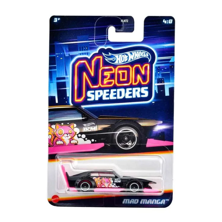 MATTEL HLH72 HOT WHEELS NEON YARIŞLAR TEKLİ ARABALAR 3+ ( ADET)