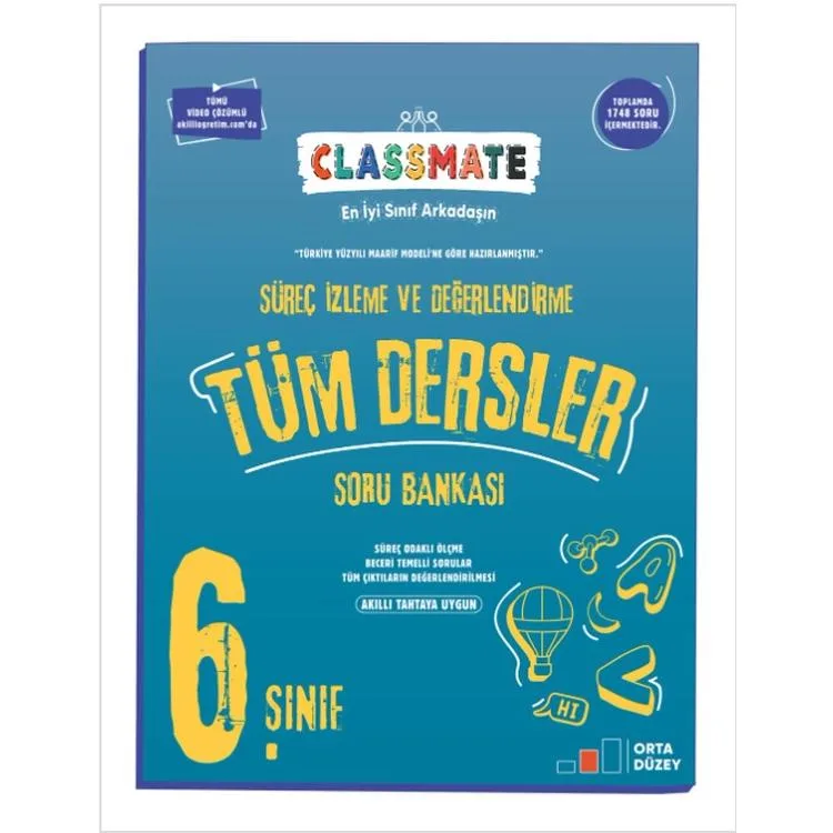 OKYANUS 6. SINIF CLASSMATE TÜM DERSLER SORU BANKASI