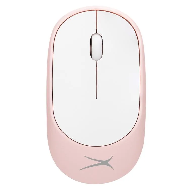 ALTEC LANSİNG ALBM7314 2.4GHZ USB 1200DPI ALKALİN PİLLİ KABLOSUZ MOUSE PEMBE-BEYAZ
