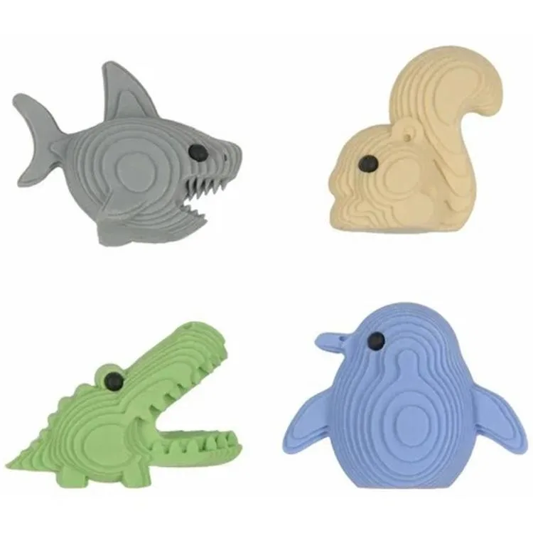 GIPTA K2355 3D ANIMALS RENKLİ SİLGİ - TEKLİ