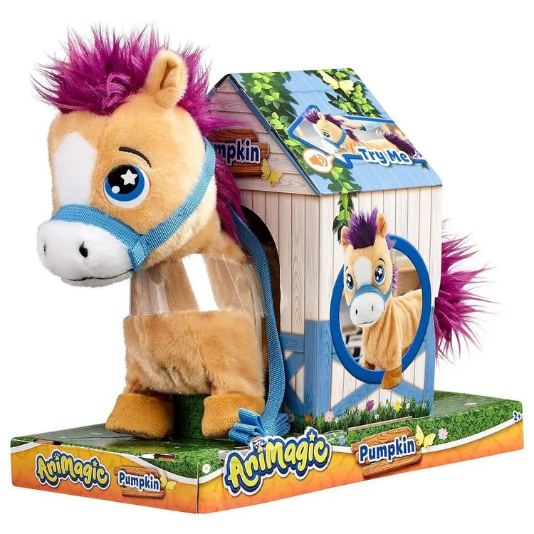 NECOTOYS ANIMAGIC 926876 PUMPKIN PONY