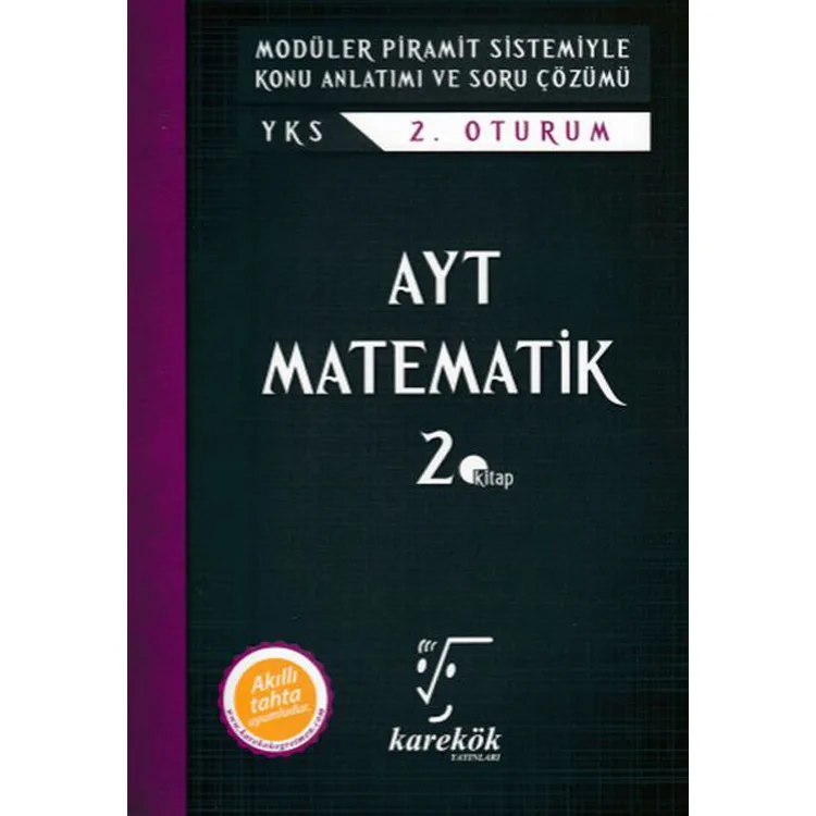 KAREKÖK AYT MATEMATİK 2. KİTAP