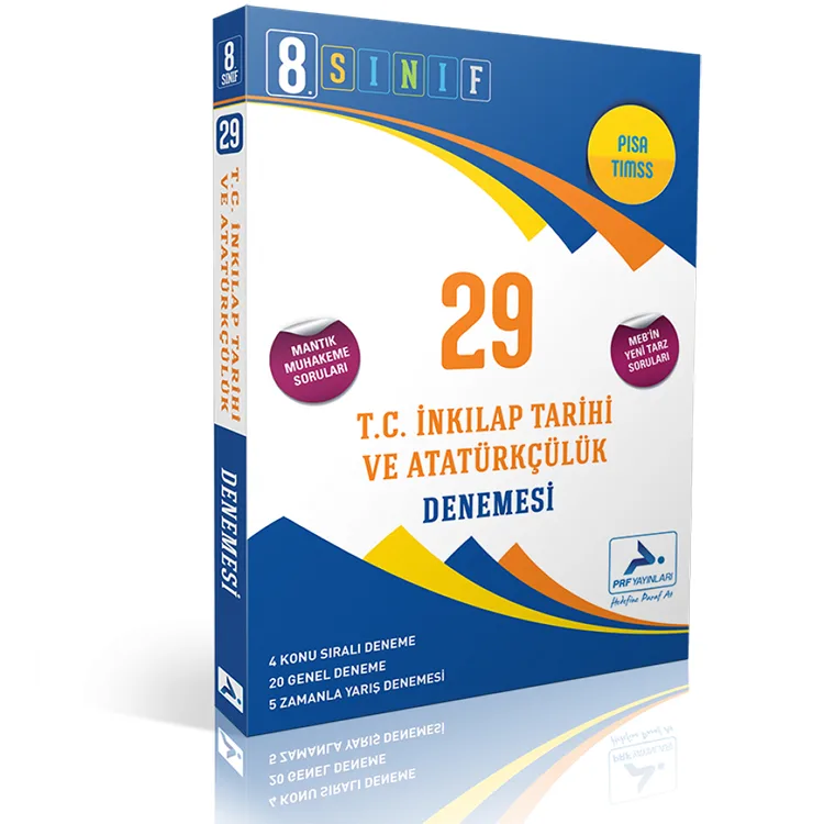 PARAF 8. SINIF T.C İNKILAP TARİHİ VE ATATÜRKÇÜLÜK 29 DENEME