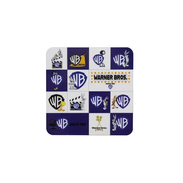 MACMUG BAL-381136 WB 100 KARE LOGO MAVİ BARDAK ALTLIĞI