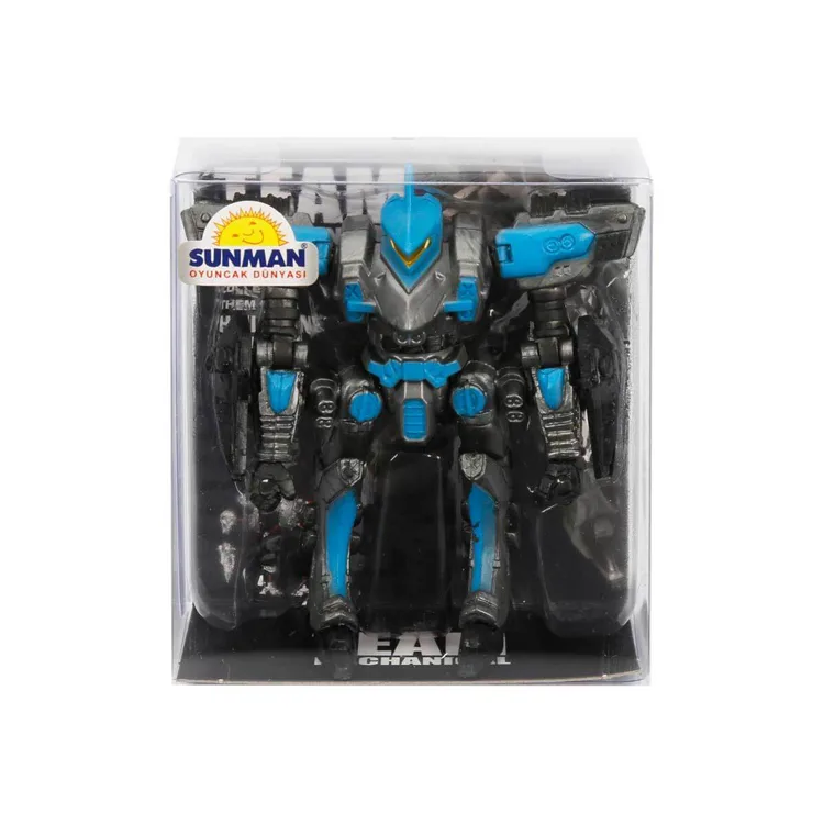 SUNMAN OYUNCAK 8910-201 ROBOT FİGÜR 9CM - TEKLİ