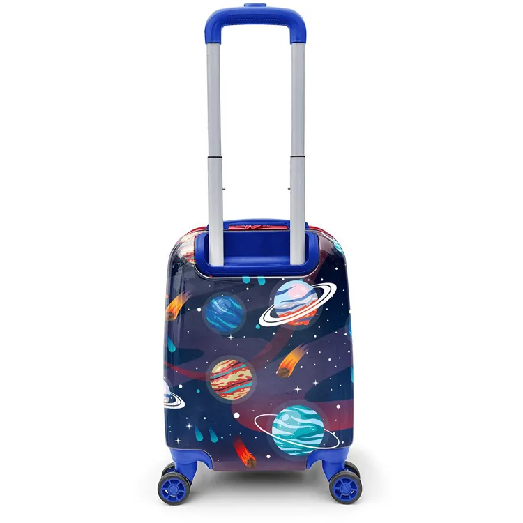 CORAL HIGH 16743 MİNİ ASTRONOT DESENLİ VALİZ
