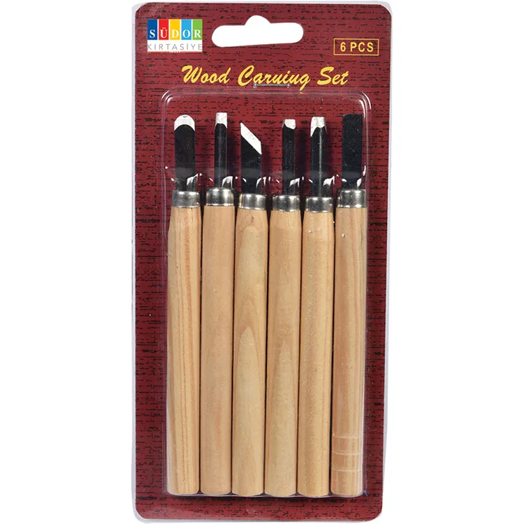 SÜDOR BS38 OYMA SETİ 6'LI TEK PAKET