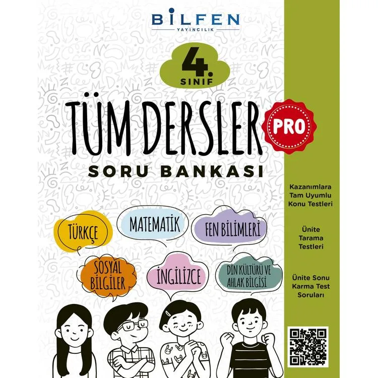 BİLFEN 4. SINIF PRO TÜM DERSLER SORU BANKASI