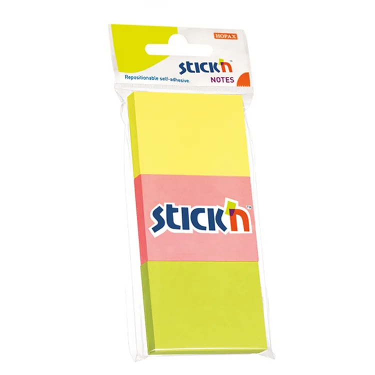 GIPTA STICKN 35X51 NEON 3 RENK YAPIŞKANLI NOTLUK 100 YP.