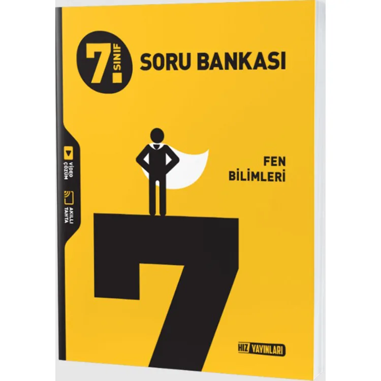 HIZ 7. SINIF FEN BİLİMLERİ SORU BANKASI - 2025 MÜFREDAT