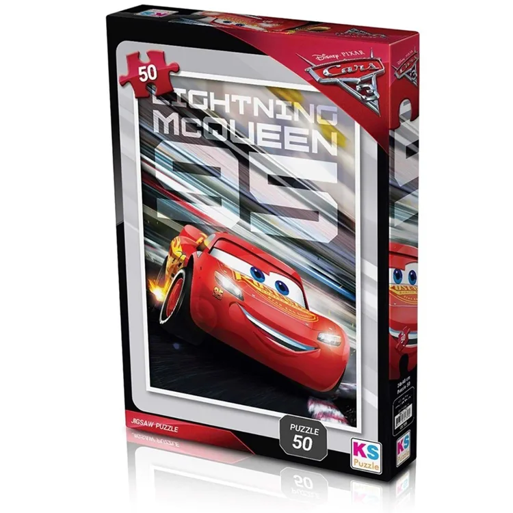 KS GAMES CR 709 DISNEY PIXAR CARS 48x34cm PUZZLE/YAPBOZ 50'Lİ 5+