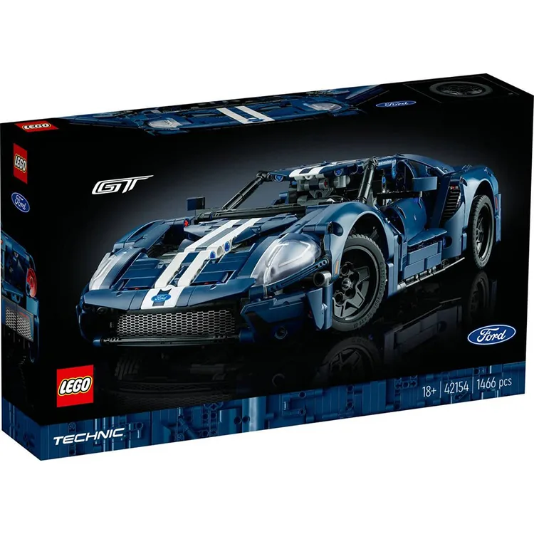 LEGO TECHNIC 42154 2022 FORD GT 1466 PARÇA 18+