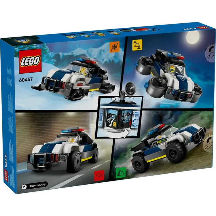 LEGO CITY 60457 CUSTOM POLICE GAREGE 489 PARÇA 6+