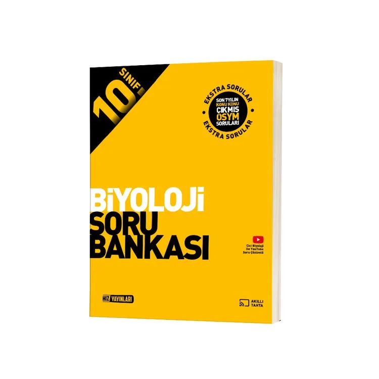 HIZ 10. SINIF BİYOLOJİ SORU BANKASI