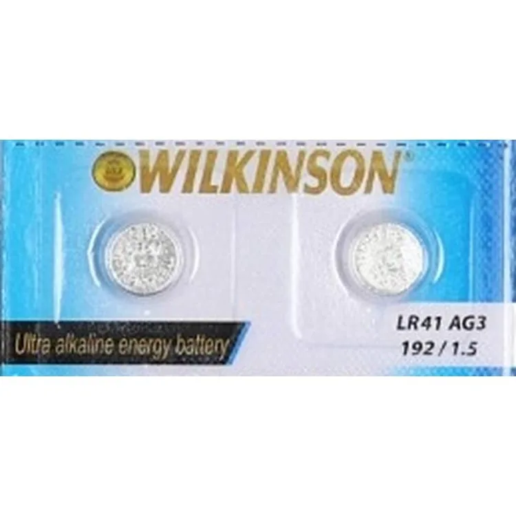 WILKINSON LR41/ AG3 ALKALİN DÜĞME PİL 2'Lİ