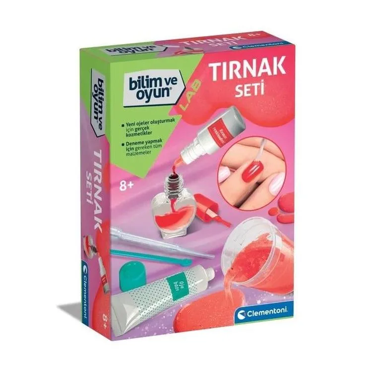 CLEMENTONI 64332 BİLİM VE OYUN - TIRNAK SETİ