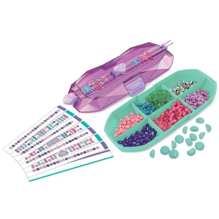 SUNMAN MBK-389 PRETTY PINKY GEM BRACELET MAKER- RENKLİ MÜCEVHER BİLEKLİK YAPIM SETİ 3+