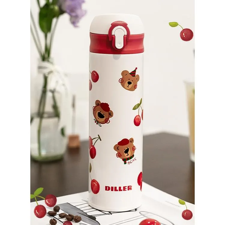 VAGONLİFE DILLER ÇELİK PİPETLİ MATARA/TERMOS D9228 480ML