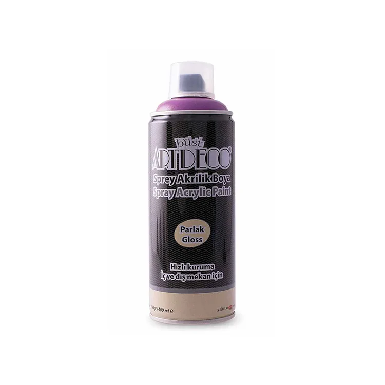 ARTDECO AKRİLİK SPREY BOYA 400 ML KIZIL MOR