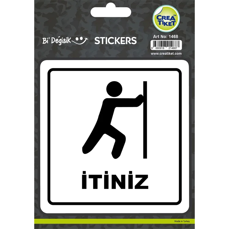 CREA Bİ' DEĞİŞİK STICKER - İTİNİZ 1468