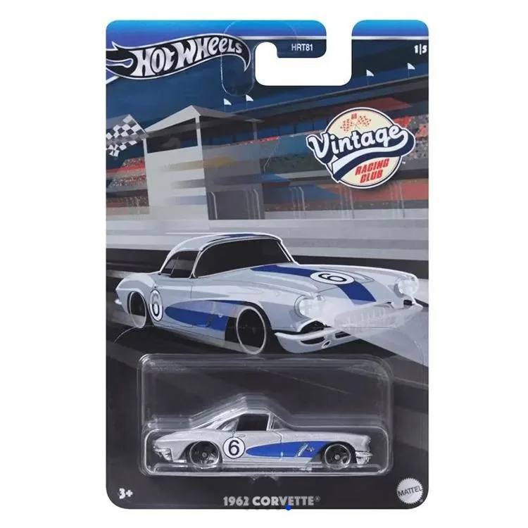 HOT WHEELS VINTAGE HRT81/HRV06 1962 CORVETTE TEMALI ARABA
