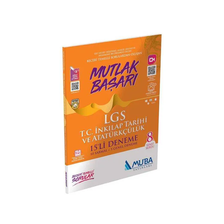 MUBA 8. SINIF LGS T.C. İNKILAP TARİHİ VE ATATÜRKÇÜLÜK 15'Lİ DENEME