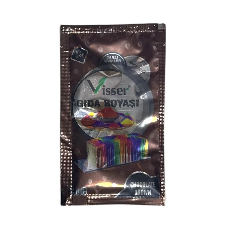 VİSSER GIDA BOYASI TOZ 9GR. KAHVERENGİ