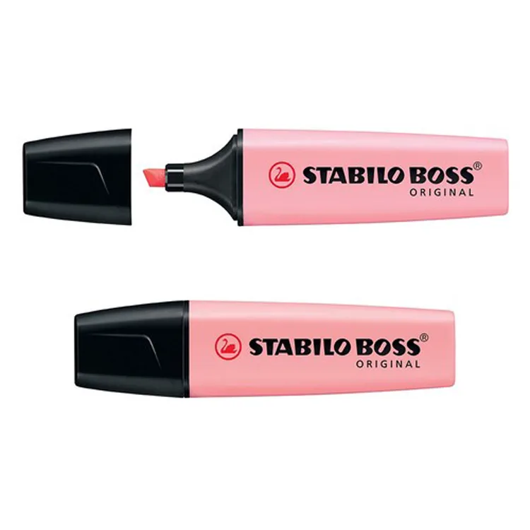 STABILO BOSS PASTEL FOSFORLU KALEM PEMBE 70/129