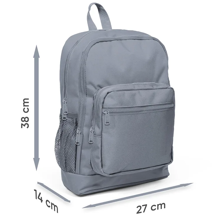 CORAL HIGH 23117 KİDS SİYAH GRİ KAMUFLAJ DESENLİ DÖRT BÖLMELİ OKUL SIRT ÇANTASI