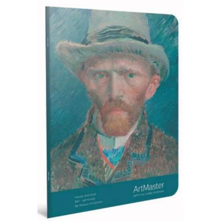 GIPTA ART MASTER 17X24 TEL DİKİŞLİ KARTON KAPAK 60 YP ÇİZGİSİZ (DÜZ) DEFTER 6435 - TEKLİ