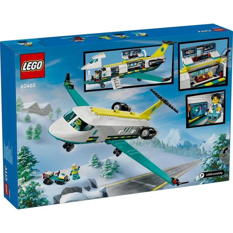 LEGO CITY 60465 AIR AMBULANCE 403 PARÇA 6+