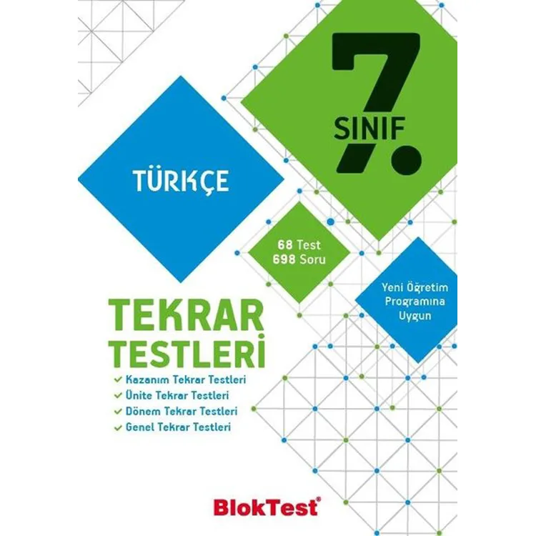 TUDEM 7.SINIF BLOKTEST TÜRKÇE TEKRAR TESTLERİ