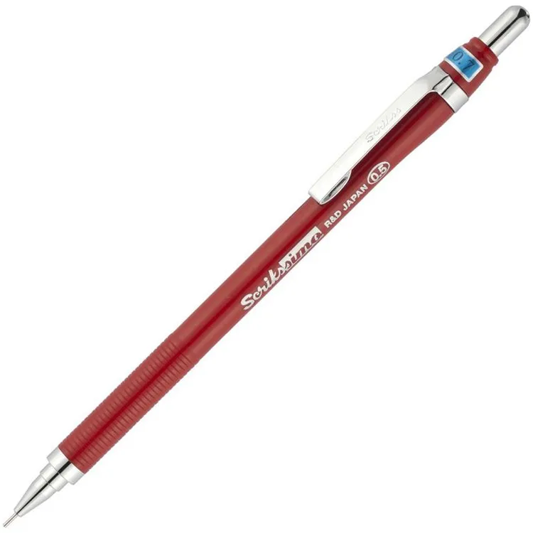SCRIKSS SİMO 0.7MM VERSATİL KALEM KIRMIZI