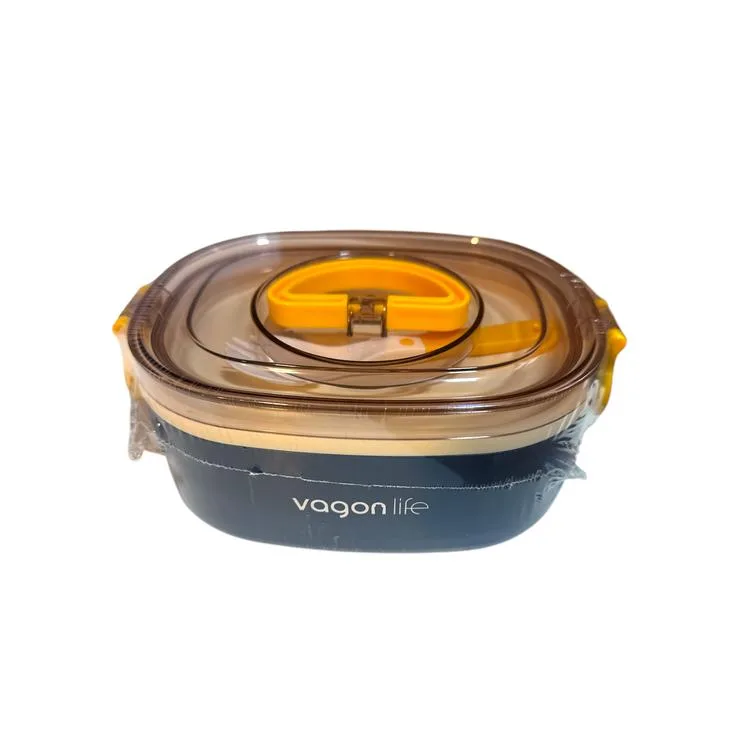 VAGONLİFE PASLANMAZ ÇELİK TEK BÖLMELİ YEMEK KABI - LUNCH BOX VGN-XC540 1000 ML