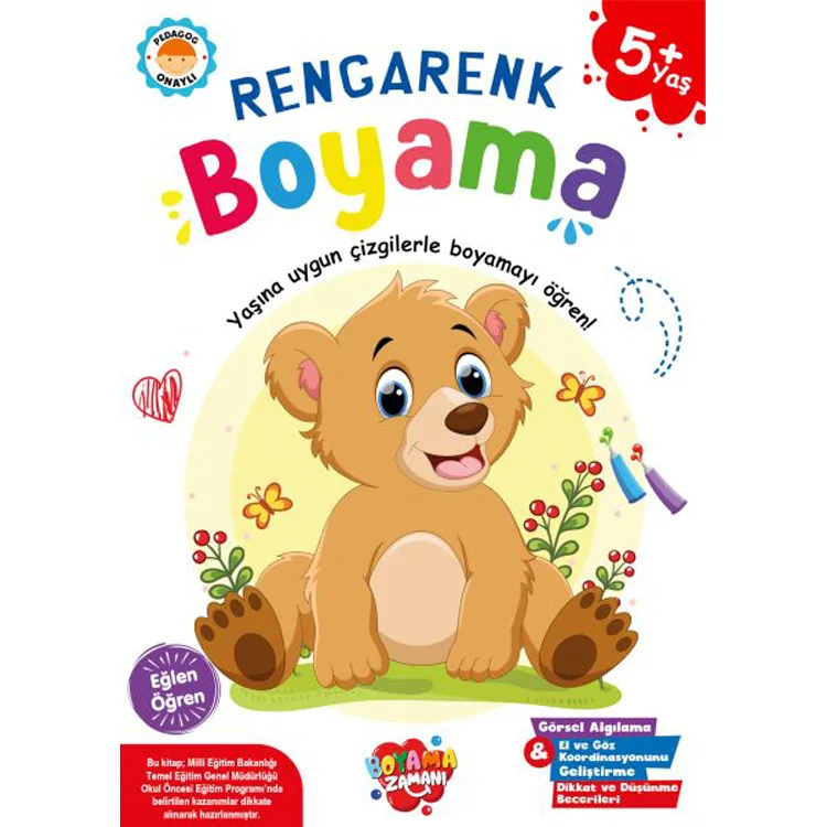 RENGARENK BOYAMA 5 YAŞ