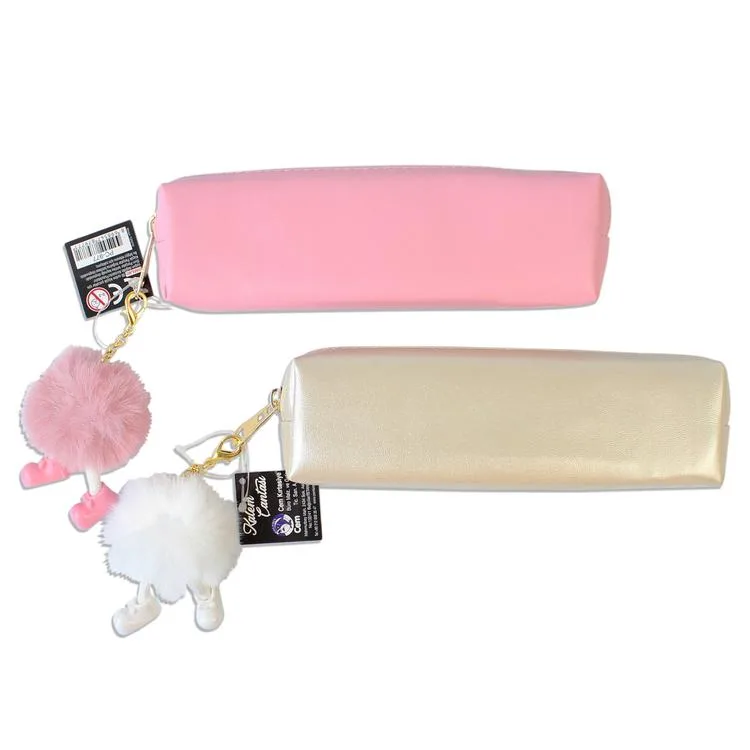 CEM DOLPHIN PC-977 PELUŞ AKSESUARLI SUNİ DERİ KALEM ÇANTASI