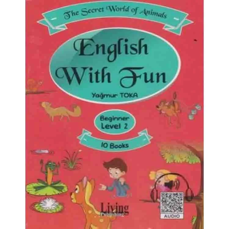 LİVİNG ENGLİSH WITH FUN LEVEL 2 - 10 KİTAP - THE SECRET WORLD OF ANIMALS