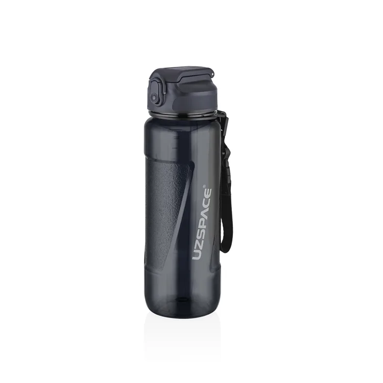 UZSPACE PİPETLİ MATARA TRITAN 6056 850 ML SİYAH