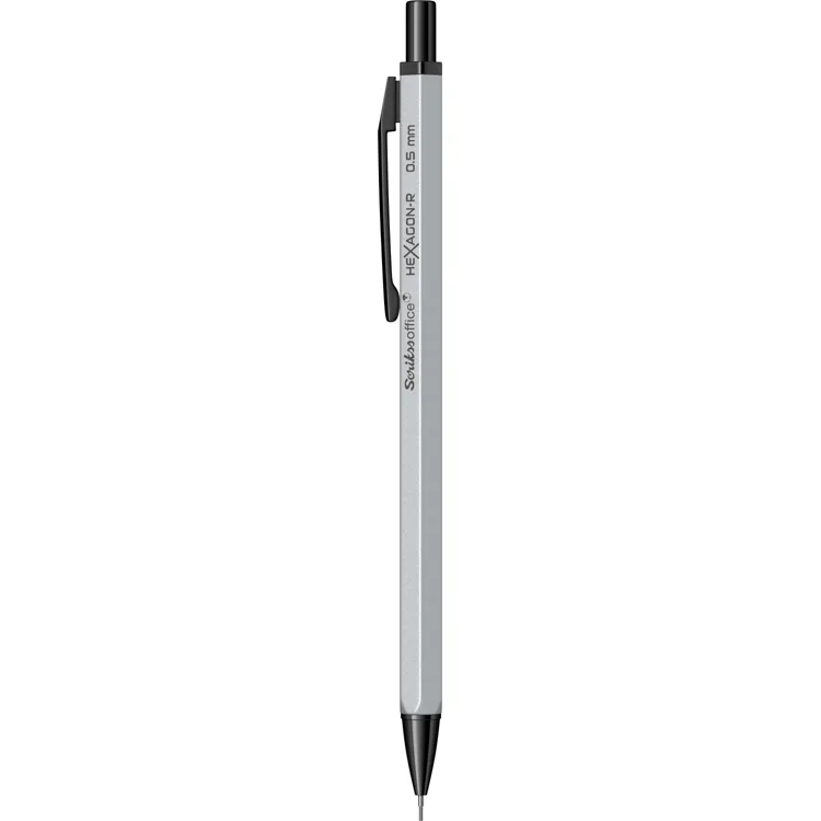SCRIKSS HEXAGON-R 0.5mm VERSATİL KALEM GÜMÜŞ