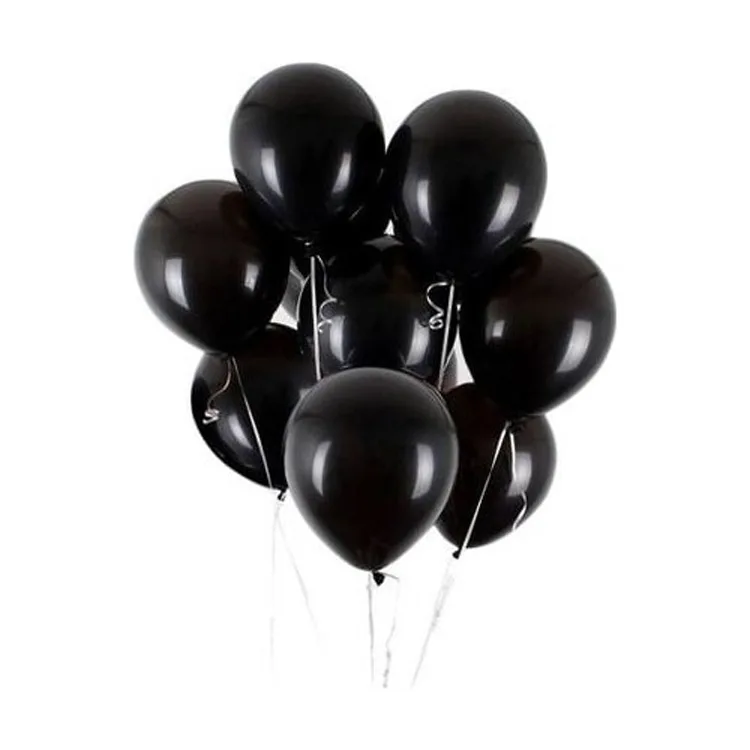 RASYONEL ST0025 EKO METALİK BALON 100'LÜ - SİYAH