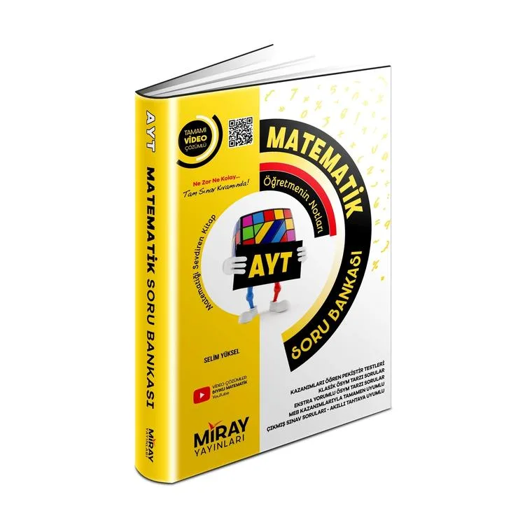 MİRAY YAYINLARI AYT MATEMATİK SORU BANKASI