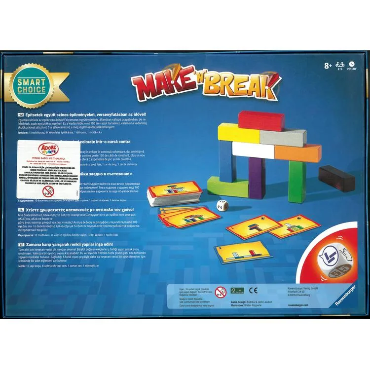 ADORE 247158 RAVENSBURGER MAKE'N BREAK KUTU OYUNU 8+