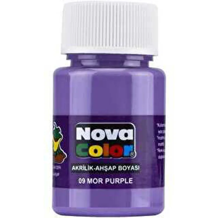 NOVA COLOR MOR 30 CC ŞİŞE AKRİLİK BOYA