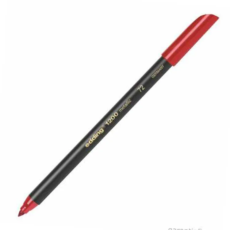 EDDING 1200 GRAFİK KALEMİ METALİK KIRMIZI