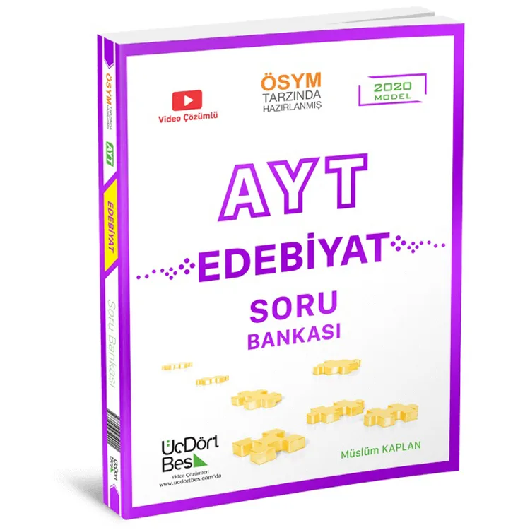ÜÇDÖRTBEŞ AYT EDEBİYAT SORU BANKASI