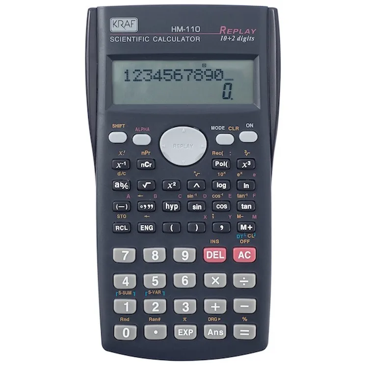 KRAF 240 FONKSİYON BİLİMSEL HESAP MAKİNESİ HM-110