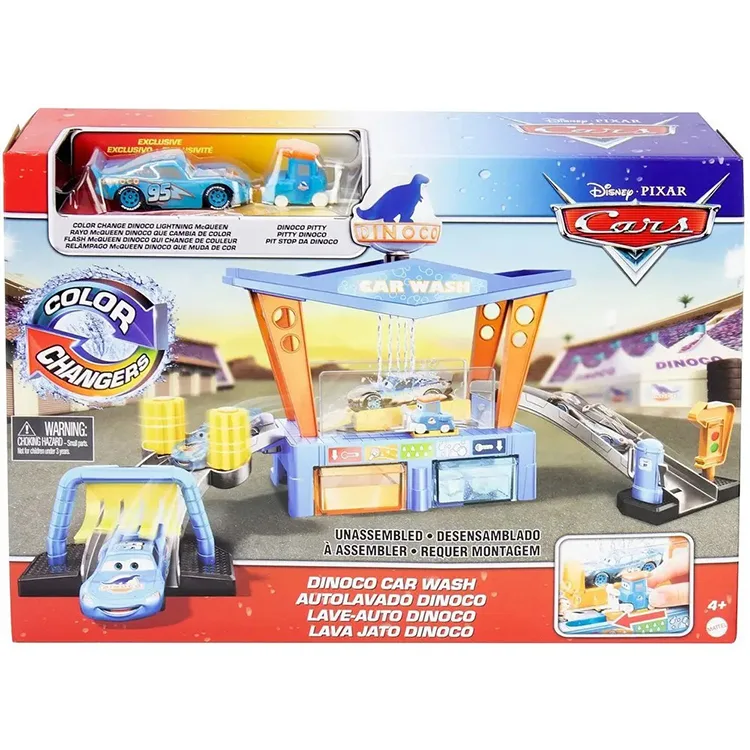 CARS DINOCO ARABA YIKAMA OYUN SETİ MTL-GTK91