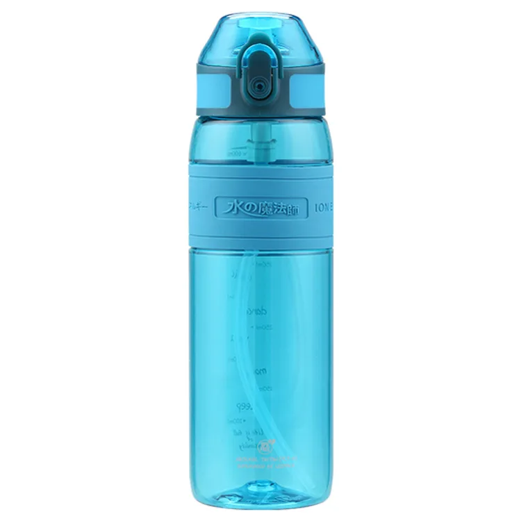 UZSPACE PİPETLİ MATARA TRITAN 4106 600 ML OKYANUS MAVİ